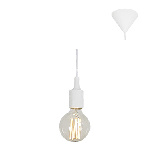 Eurolux Pendant Silicone White in Electrical & Lighting,Lighting,Interior Lighting