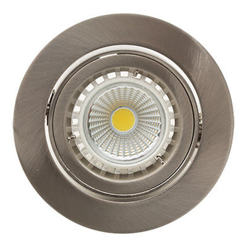 Eurolux Downlight Tilt Twist 94mm Satin Chrome in Electrical & Lighting,Lighting,Interior Lighting