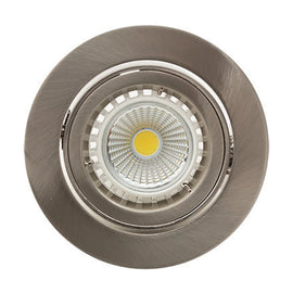 Eurolux Downlight Tilt Twist 94mm Satin Chrome - image 01