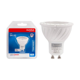 Eurolux LED GU10 Premium Clear Lens 5W 4000K N - image 01
