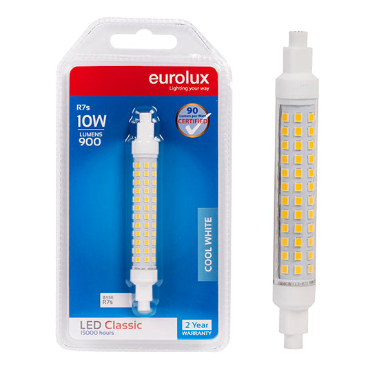Eurolux LED QI Classic 10w R7s J118 4000K N in Electrical & Lighting,Lighting,Globes & Tubes
