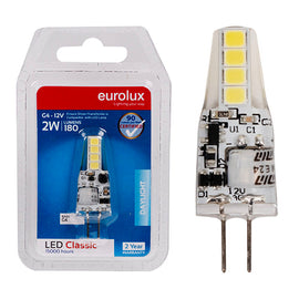 Eurolux LED Bi-Pin Classic 2w G4 6500K N in Electrical & Lighting,Lighting,Globes & Tubes