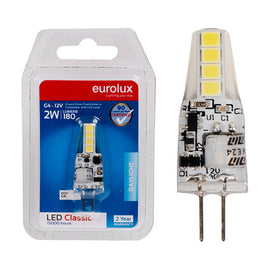 Eurolux LED Bi-Pin Classic 2w G4 6500K N - image 01