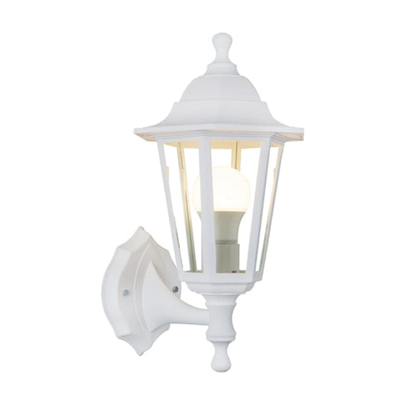 Eurolux Plastic Lantern 6 Panel Up & Down Facing White - image 01