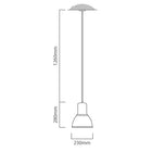 Eurolux Pendant Audion Black - image 01