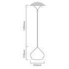 Eurolux Pendant Industria Black/Gold - image 01