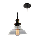 Eurolux Pendant Farmhouse 200mm Clear Glass - image 01