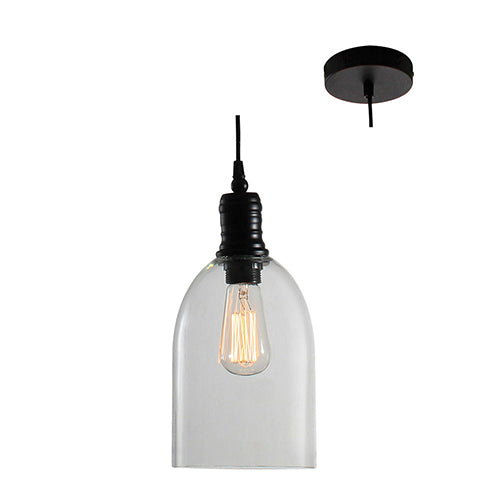 Eurolux Pendant Farmhouse 155mm Black in Electrical & Lighting,Lighting,Interior Lighting