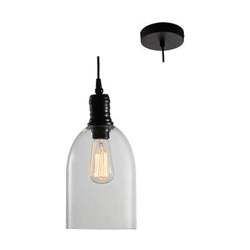 Eurolux Pendant Farmhouse 155mm Black - image 01