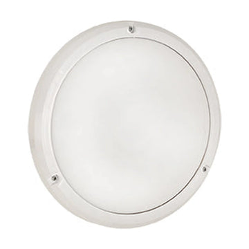Eurolux ABS Bulkhead 270mm White 1x15W - image 01
