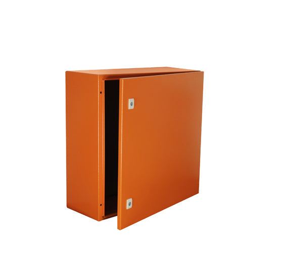 Eurolux Enclosure Mild Steel 600x600x250mm IP65 Orange in Electrical & Lighting,Electrical Accessories,Circuit Breakers & Distribution Boards