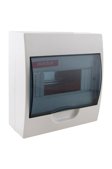 Eurolux Surface Mount Distribution Board Plastic TXM-8P in Electrical & Lighting,Electrical Accessories,Circuit Breakers & Distribution Boards