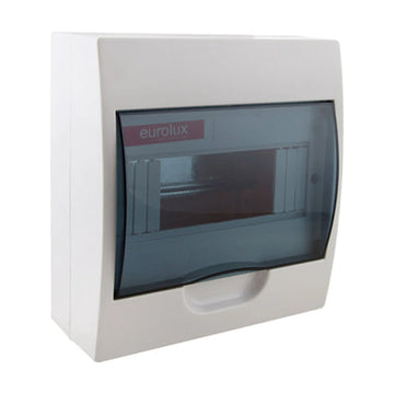 Eurolux Surface Mount Distribution Board Plastic TXM-8P - image 01