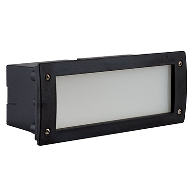 Fumagalli Leti 300 Plain Footlight Black in Electrical & Lighting_Interior Lighting