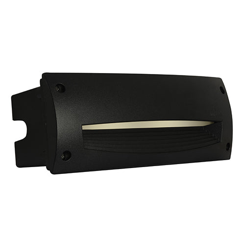 Fumagalli Leti300 Eyelid Footlight Black in Electrical & Lighting_Interior Lighting