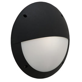 Fumagalli Lucia-El Bulkhead Black 1xCFL23w in Electrical & Lighting_Interior Lighting