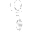 Fumagalli Maddi-Ve Bulkhead Black 1xCFL23w - image 01