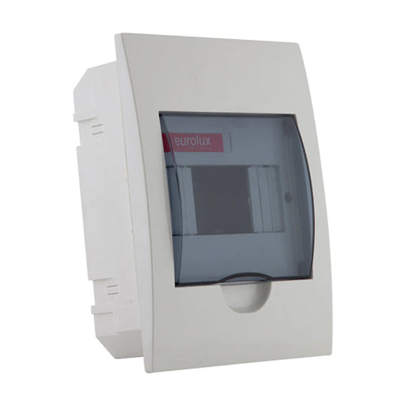 Eurolux Flush Mount Distribution Board Plastic TXM-6P - image 01