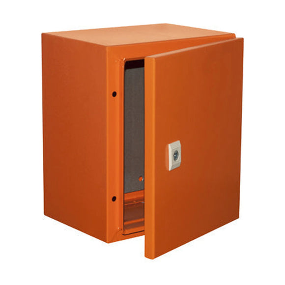 Eurolux Enclosure Mild Steel 300x250x200mm IP65 Orange - image 01