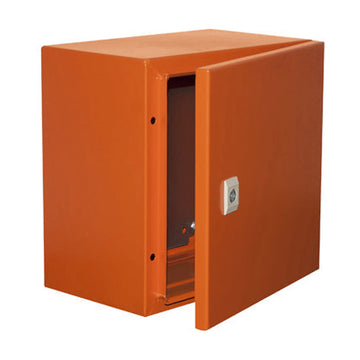 Eurolux Enclosure Mild Steel 300x300x200mm IP65 Orange - image 01