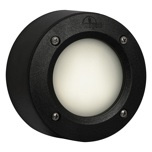 Fumagalli Extraleti 100 Round Footlight Black in Electrical & Lighting_Interior Lighting