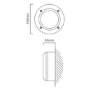 Fumagalli Extraleti 100 Round Footlight Grey - image 01