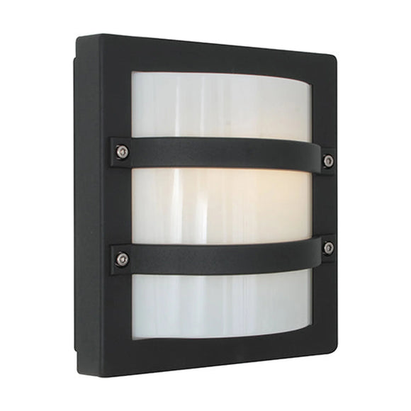 Eurolux Largo Bulkhead 240mm Black E27 1x60w - image 01
