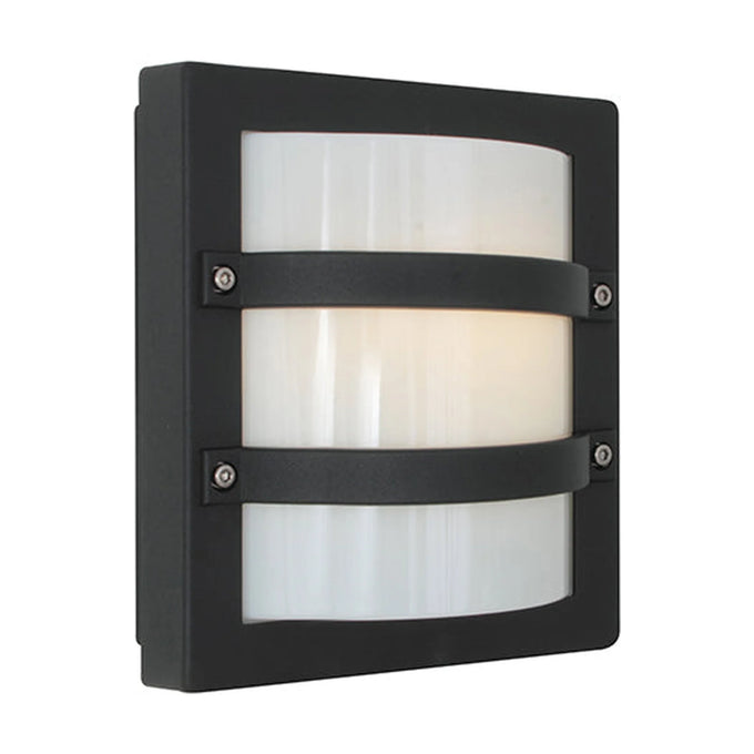 Eurolux Largo Bulkhead 240mm Black E27 1x60w - image 01