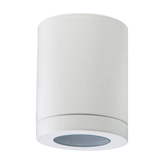 Eurolux Metro Round Outdoor Downlight 90mm White - image 01
