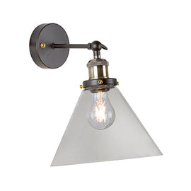 Eurolux Wall Light Funnello Antique Brass in Electrical & Lighting,Lighting,Interior Lighting