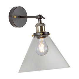 Eurolux Wall Light Funnello Antique Brass - image 01