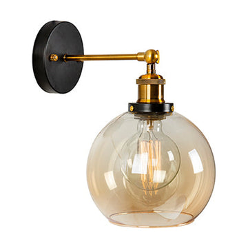 Eurolux Wall Light Elixir 200mm Antique Brass - image 01