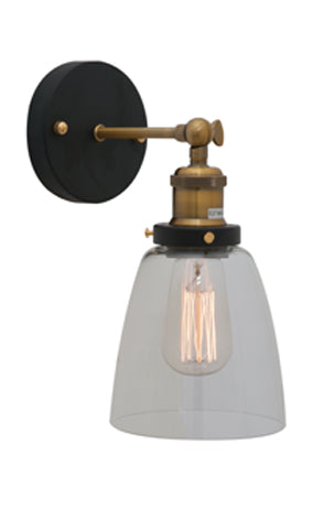 Eurolux Wall Light Farmhouse 140mm Antique Brass in Electrical & Lighting,Lighting,Interior Lighting