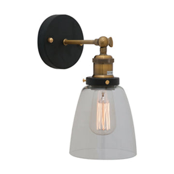 Eurolux Wall Light Farmhouse 140mm Antique Brass - image 01