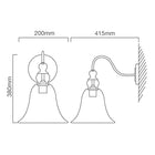 Eurolux Wall Light Vino Black - image 01