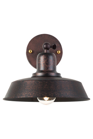 Eurolux Wall Light  260mm Antique Brown in Electrical & Lighting,Lighting,Interior Lighting
