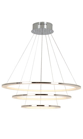 Eurolux Pendant Hemisphere 3LT 800mm Chrome in Electrical & Lighting,Lighting,Interior Lighting