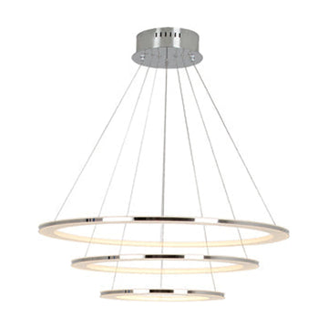 Eurolux Pendant Hemisphere 3LT 800mm Chrome - image 01