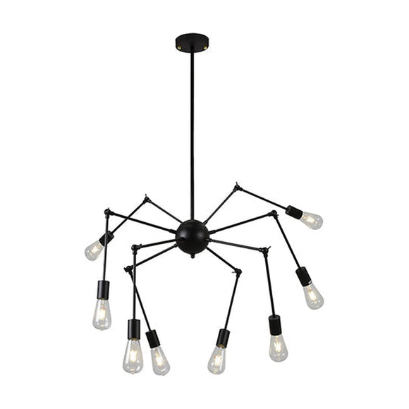 Eurolux Pendant Spider 8LT 900mm Black - image 01
