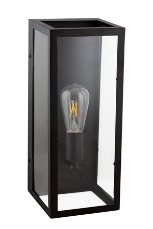 Eurolux Wall Light Steel Black (for undercover use only) in Electrical & Lighting,Lighting,Exterior Lighting