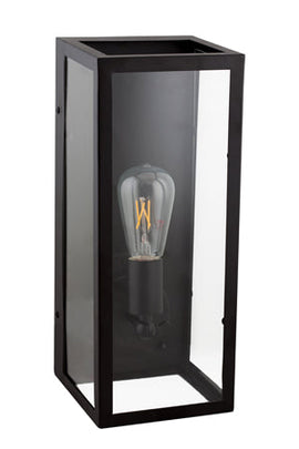 Eurolux Wall Light Steel Black (for undercover use only) in Electrical & Lighting,Lighting,Exterior Lighting