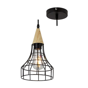 Eurolux Pendant Vibrato 175mm Black - image 01