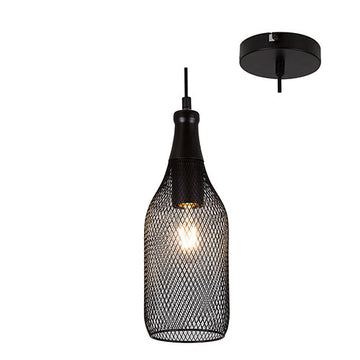Eurolux Pendant Steel 110mm Black in Electrical & Lighting,Lighting,Interior Lighting