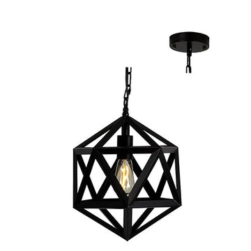 Eurolux Pendant Iron Age 300mm Black in Electrical & Lighting,Lighting,Interior Lighting