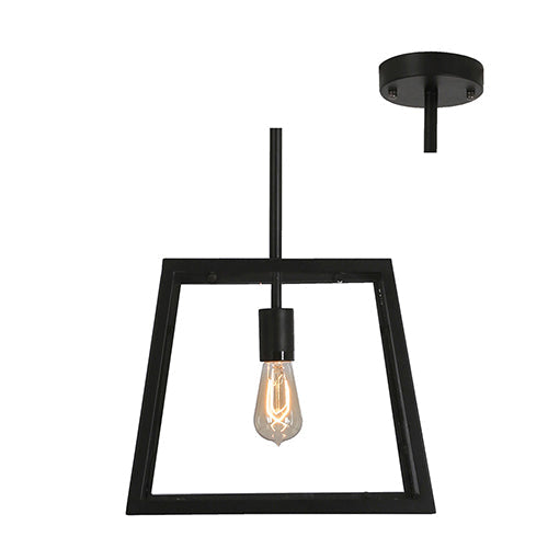 Eurolux Pendant Iron Age 350mm Black in Electrical & Lighting,Lighting,Interior Lighting