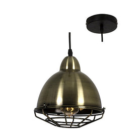 Eurolux Pendant Vibrato 205mm Antique Brass in Electrical & Lighting,Lighting,Interior Lighting
