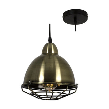Eurolux Pendant Vibrato 205mm Antique Brass - image 01