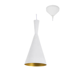 Eurolux Pendant Industria 190mm White/Gold in Electrical & Lighting,Lighting,Interior Lighting