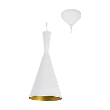 Eurolux Pendant Industria 190mm White/Gold - image 01