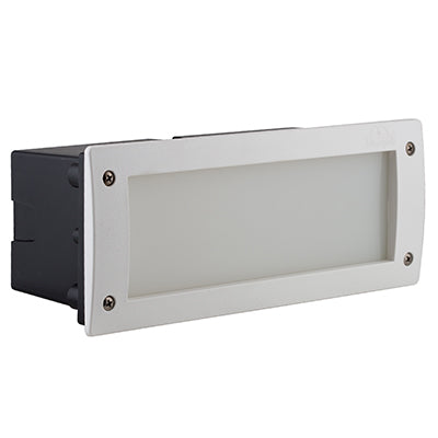 Fumagalli Leti300 Plain Footlight White in Electrical & Lighting_Interior Lighting